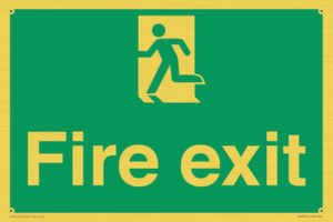 Final fire exit